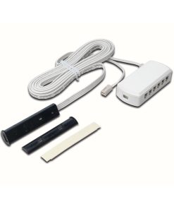 Hreyfiskynjari f/skáp 24V 48W led svartur