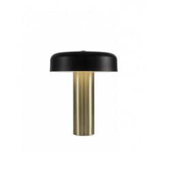 PANDORA borðlampi LED 18W 3K svartur/gylltur