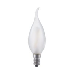 xLED kerti m/totu E14 2W 160lm 27K  mött dimmanleg