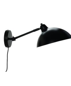 FUTURA veggljós 40W E14 svart/hvítt