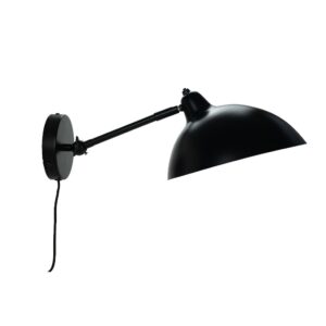 FUTURA veggljós 40W E14 svart/hvítt