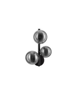 ODILLIA vegg G9 3x5W grátt/svart