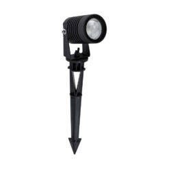 STAKE Kastari á spike LED 5W 3K 375lm IP65 svart