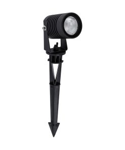 STAKE Kastari á spike LED 5W 3K 375lm IP65 svart