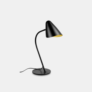 Organic borðlampi E27 23W Black Gold