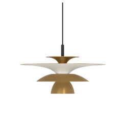 PICASSO Led hangandi ljós Q380 25W G9 Antiq brass