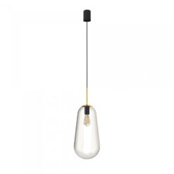 Hangandi PEAR L Q220 h195 60W E27 gler/messing