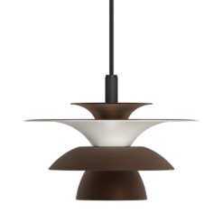 xPICASSO hangandi ljós Q180 3W G9 oxíðbrúnt
