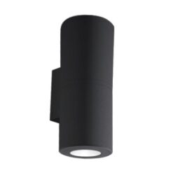 FRANCA 90-2L útiljós á vegg, GU10 2x3,5W svart