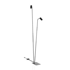 xMONO II gólflampi 2x10W GU10 svartur