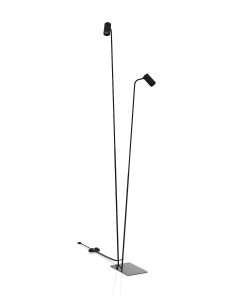 MONO II gólflampi 2x10W GU10 svartur