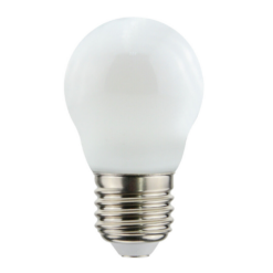 Led kúla P45 E27 1,4W 136lm 27K opal 2stk.