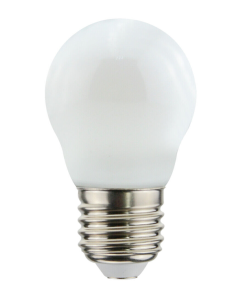 Led kúla P45 E27 1,4W 136lm 27K opal 2stk.