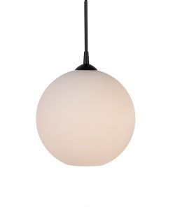 CAPO hangandi ljós, Q300 60W E27 svört snúra