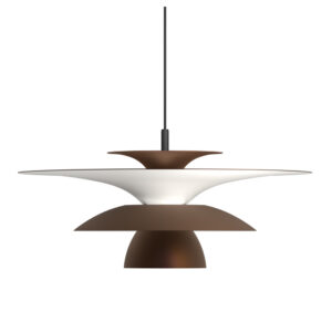 PICASSO Led hangandi ljós Q500 25W G9 oxíðbrúnt