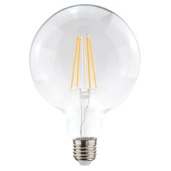 Led G125 4W 470lm 27K E27 glær dimmanleg