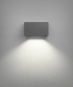 Útiljós vegg ÞÓR LED 6W 80x80x45 IP65 grátt