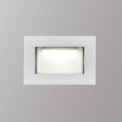 FAST innf.Led 3W 3K IP65 hvítt lárétt