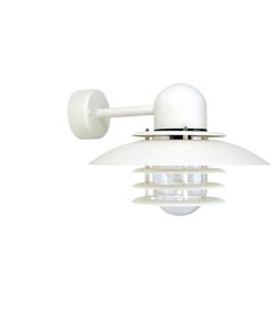 MIKO útiljós á vegg niður 60W E27 Q320 Hvítt