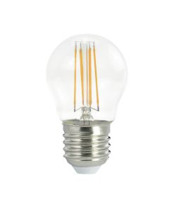Led kúla P45 E27 470lm 22-27K 100-50-7% glær 3STEP