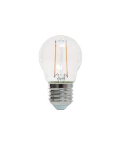 Led kúla P45 E27 2,5W 250lm 27K glær