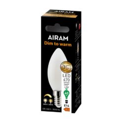 Led kerti E14 4,5W 470lm 3K-22K dim to warm opal - Image 2