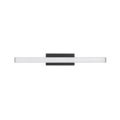 WILLOW veggljós L490 LED 12W 3K IP44 Svart
