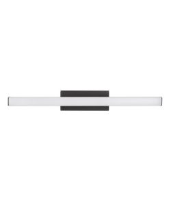 WILLOW veggljós L490 LED 12W 3K IP44 Svart