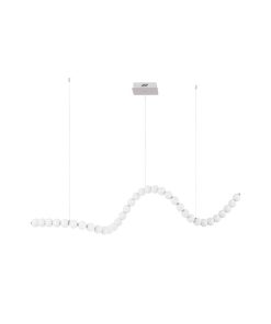 PERLA hangandi ljós króm/opal LED 99W 3K IP20