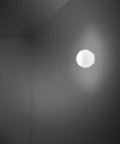 LUMI SFERA loft-/veggljós, 9 cm