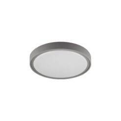 QIJO Loftljós Q300mm 15W 3K grátt IP65