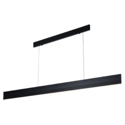 PURE 180 cm, 37W 3K beint, svart