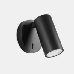 Simply vegglampi GU10 7W svart