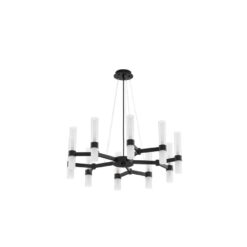 xCENTURY hangandi svart/glært LED 20x5W G9
