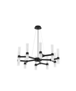 CENTURY hangandi svart/glært LED 20x5W G9