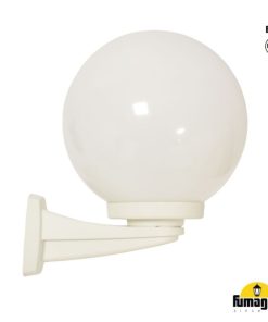 G250 Veggljós E27 Hvítt/opal IP55