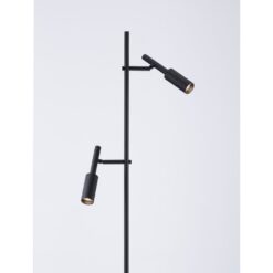 xJOY gólflampi LED 2x7W 3K h1610cm svartur - Image 2