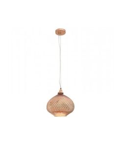 Boho hangandi E27 1x12W rosegold