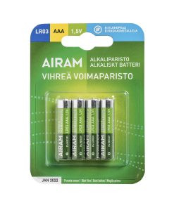 Rafhlaða AAA LR03, 1,5V 4 stk Alkaline