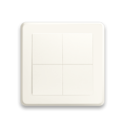 Shelly BLU Wall Switch 4 +WSA