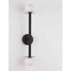 PIELO veggljós LED 2x5w svart - Image 2