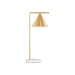 SWAY borðlampi 12W E27 h60cm gylltur