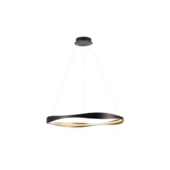 DOBI Hangandi Q800 LED 40W 27K-5K Svart/Gyllt