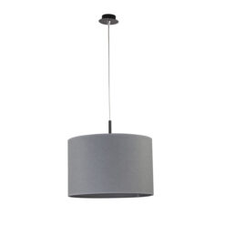 xALICE I L hangandi ljós, Q470, 60W E27 grár