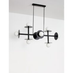 xLICATO loftljós LED 8x5w IP20 svart - Image 2