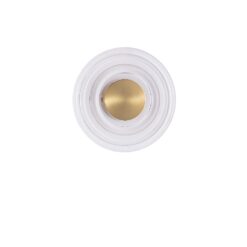 ONRID vegglj. led 5W 3K Q180 gyllt/acryl