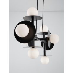 xLICATO loftljós LED 8x5w IP20 svart - Image 4