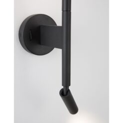 HANDY vegglj. stillanl. 6W/3W 310lm/210lm IP20 matt svart - Image 3