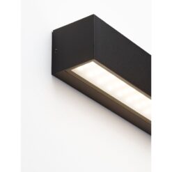 FLORA útivegglj. LED 10W 686lm IP54 3K matt svart - Image 3