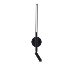 HANDY vegglj. stillanl. 6W/3W 310lm/210lm IP20 matt svart